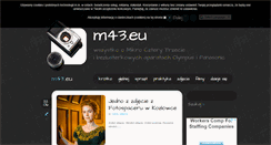 Desktop Screenshot of m43.eu